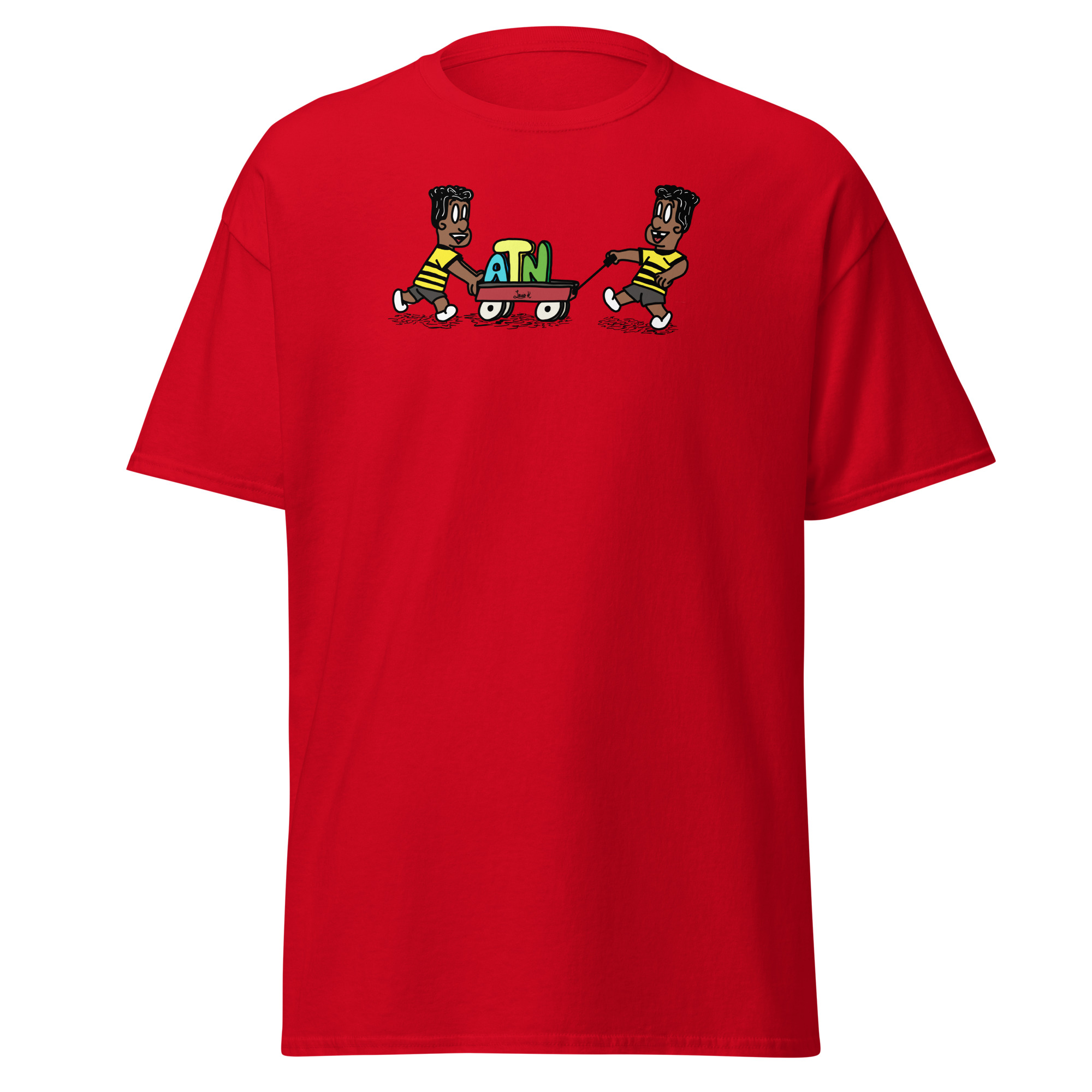 Red Harry and Tarry character shirt.
