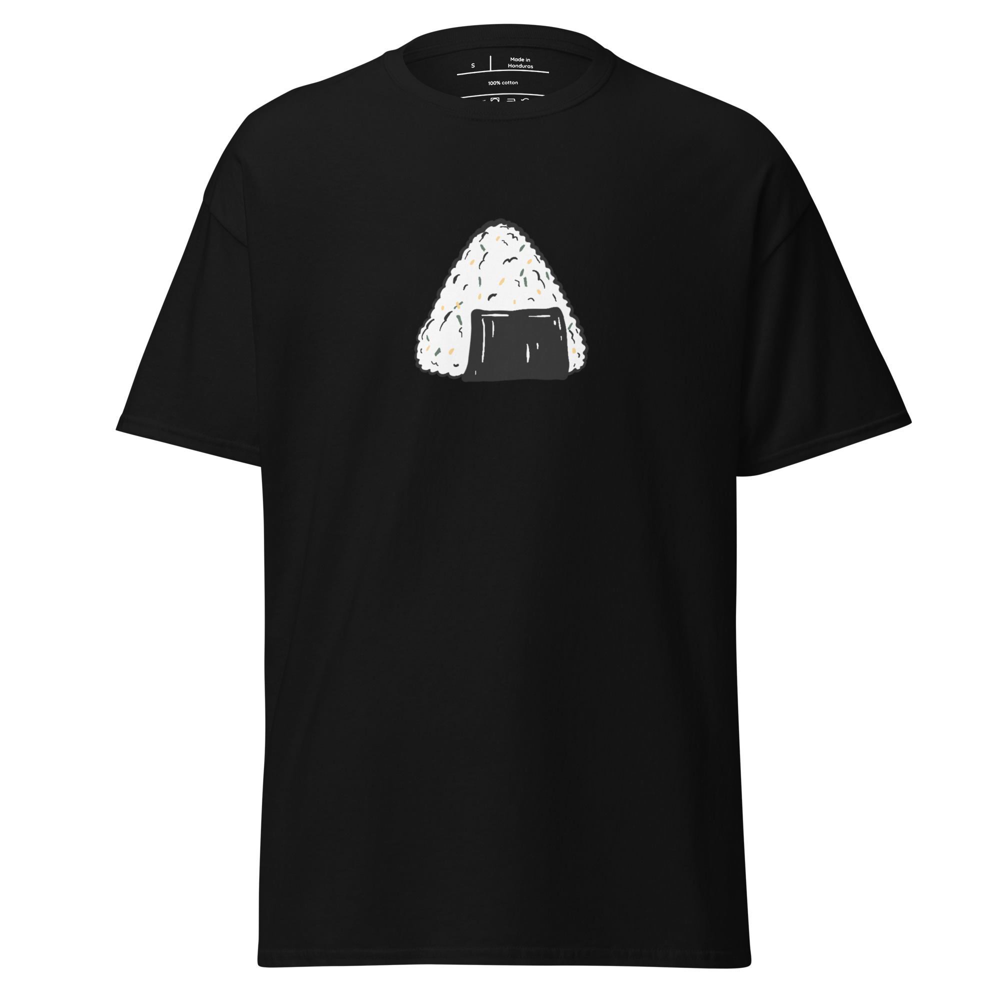 ATN Onigiri shirt mockup.